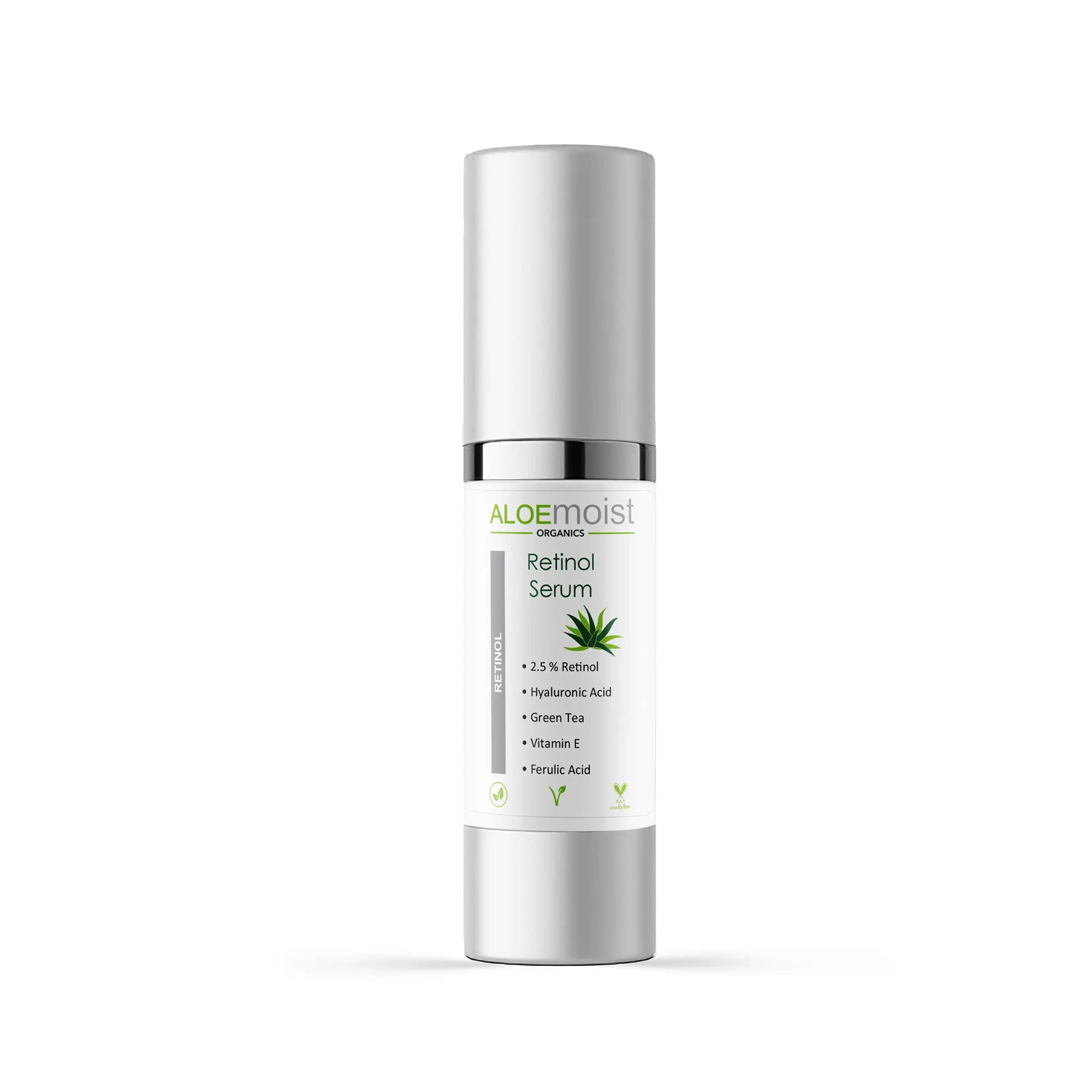 Retinol and Hyaluronic Acid Serum – ALOEmoist Organics