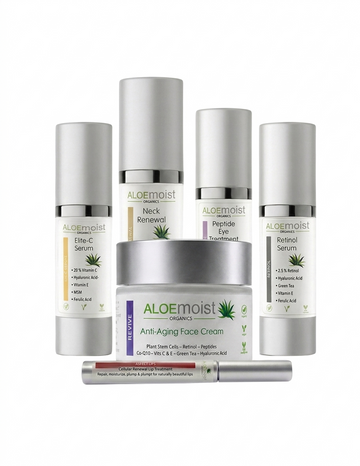 AGE-DEFYING SYSTEM - Six targeted essentials for smoother, firmer, younger-looking skin.