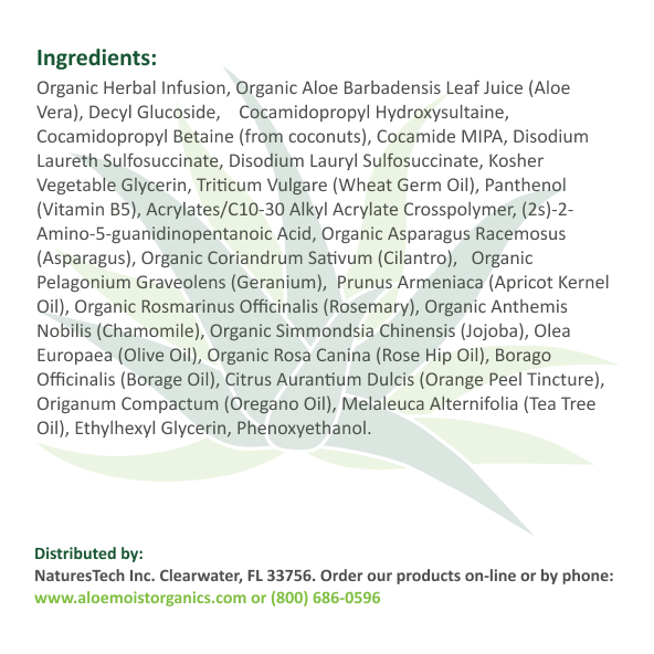 Champú hidratante y reparador sin sulfatos