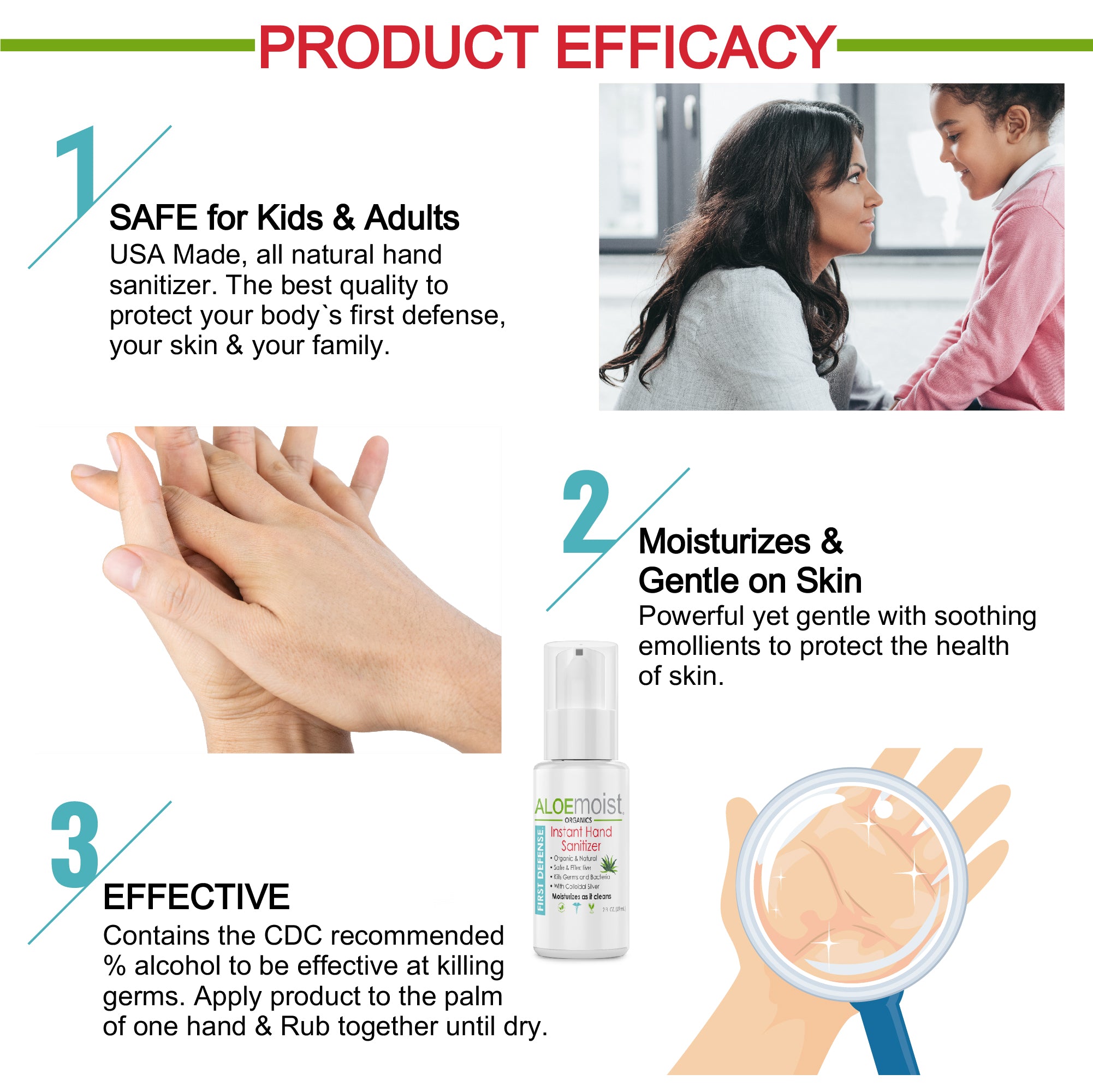 PRIMERA DEFENSA – Desinfectante de manos orgánico