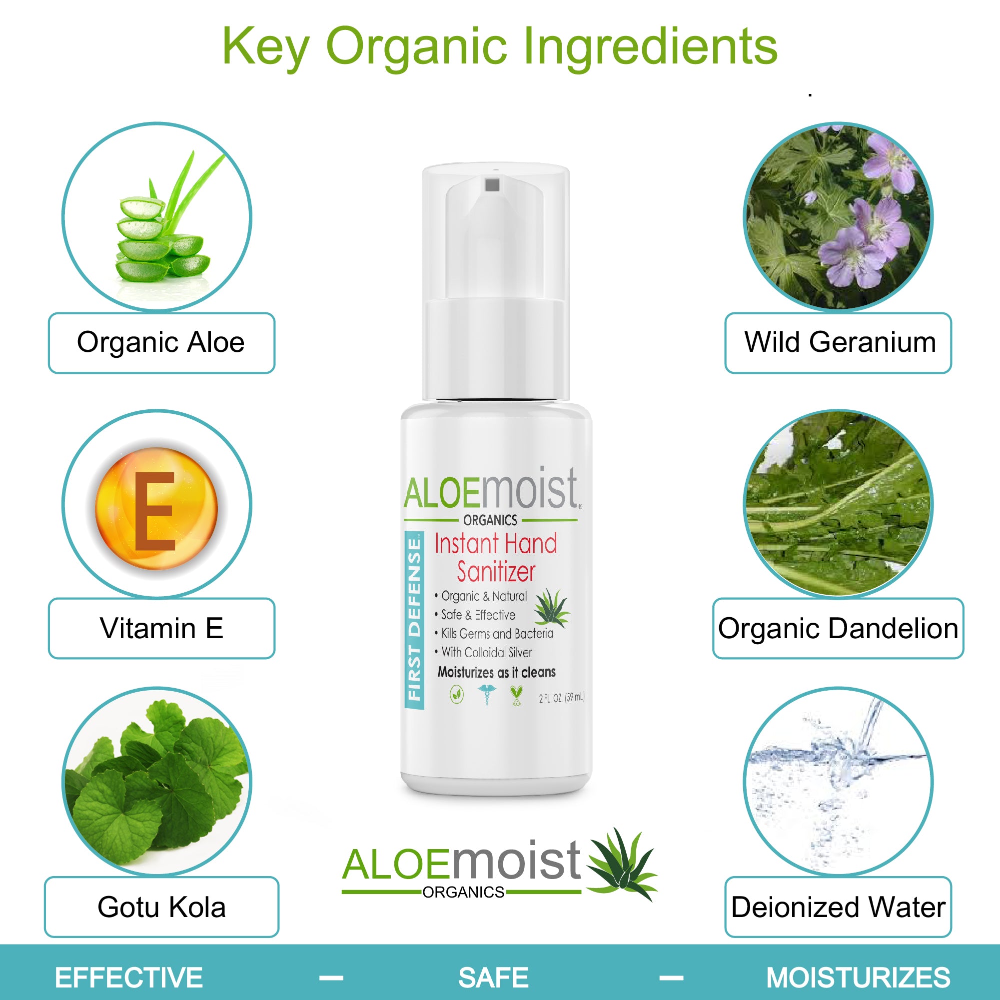 PRIMERA DEFENSA – Desinfectante de manos orgánico