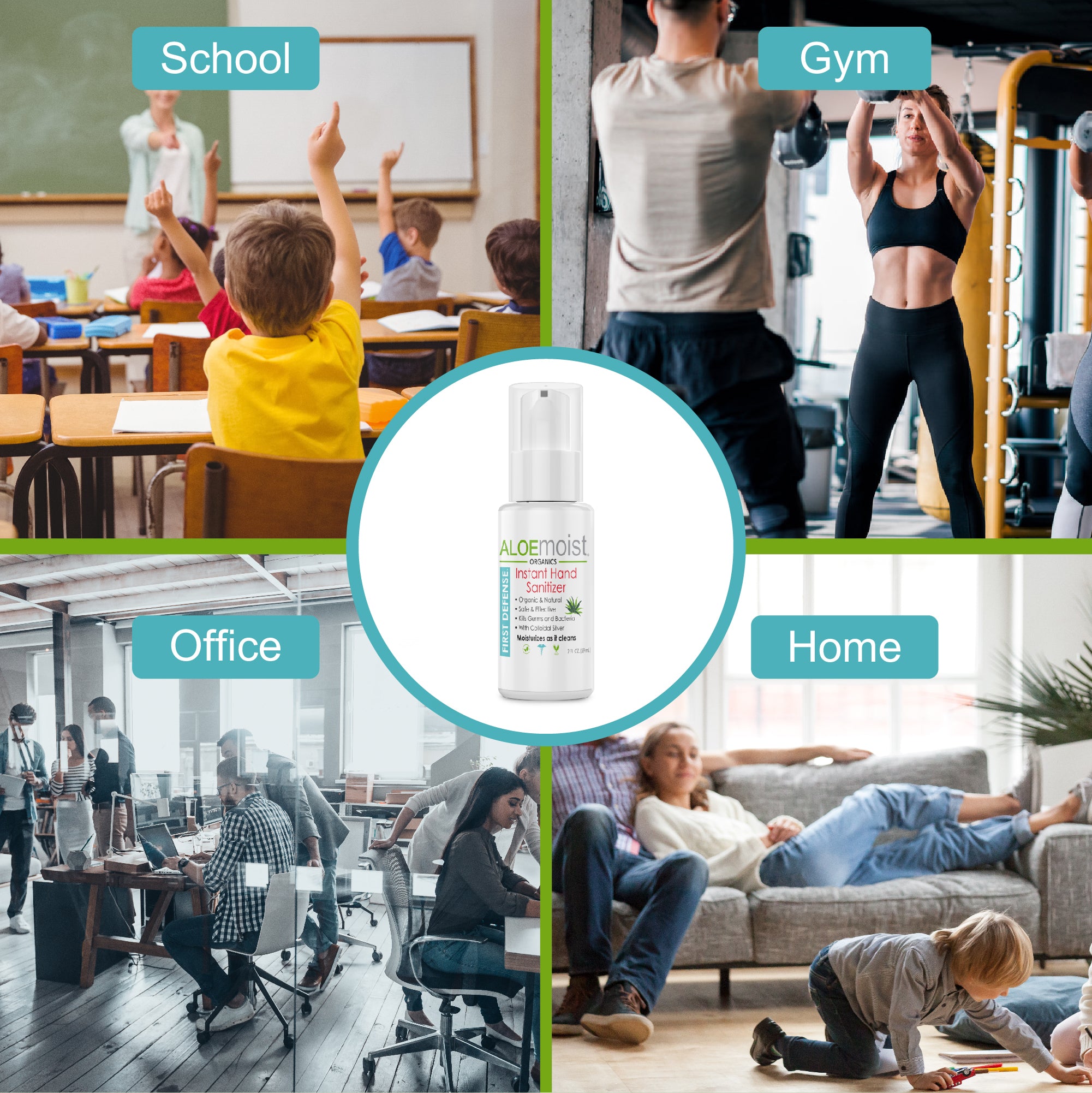 PRIMERA DEFENSA – Desinfectante de manos orgánico